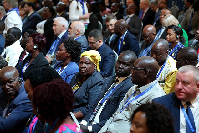 Plenary session of the Second International Parliamentary Conference “Russia-Africa”