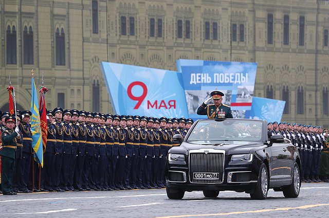 Парад в честь 76-й годовщины Победы в Великой Отечественной войне