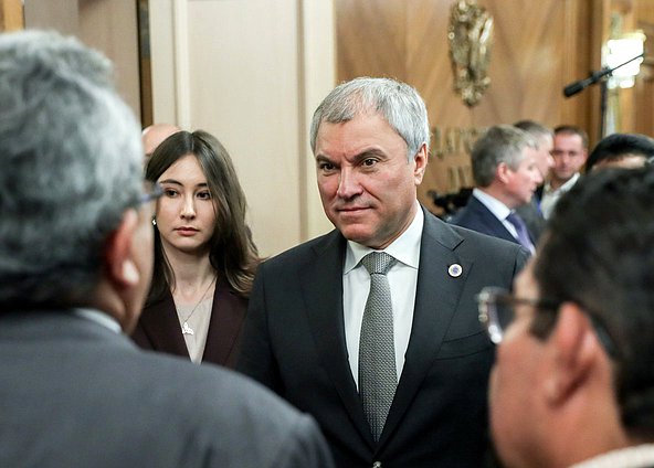 Chairman of the State Duma Vyacheslav Volodin