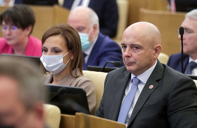 Депутат от фракции «Единая Россия» Сергей Сокол