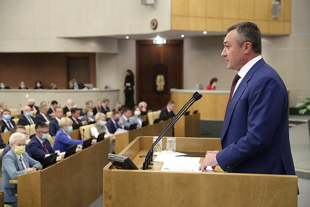 Депутат от фракции «Единая Россия» Виктор Пинский