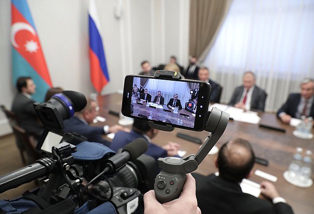 Встреча депутатов Государственной Думы с членами Милли Меджлиса Азербайджанской Республики