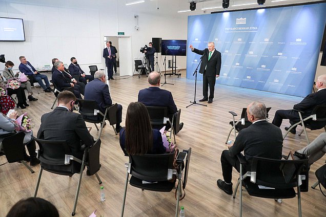 Руководитель фракции ЛДПР Владимир Жириновский