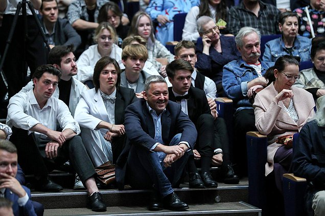 Председатель Государственной Думы Вячеслав Володин посетил Всероссийский государственный институт кинематографии имени С.А. Герасимова (ВГИК)