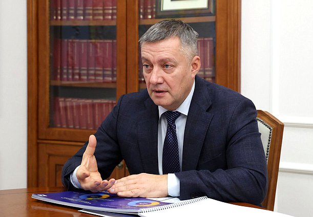 Губернатор Иркутской области Игорь Кобзев