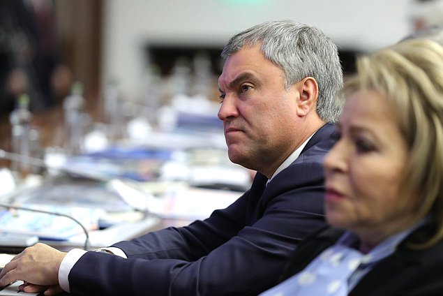 Председатель Государственной Думы Вячеслав Володин