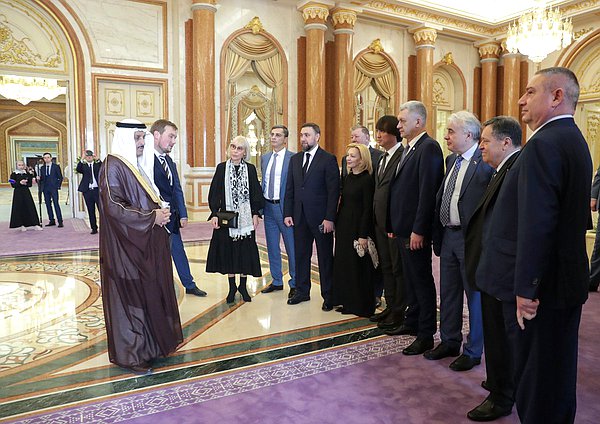 الزيارة الرسمية لرئيس مجلس الدوما فياتشيسلاف فولودين الي المملكة العربية السعودية