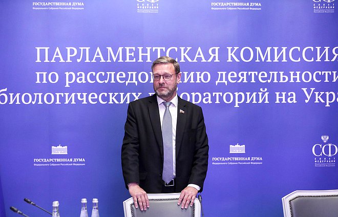 Deputy Speaker of the Federation Council Konstantin Kosachev