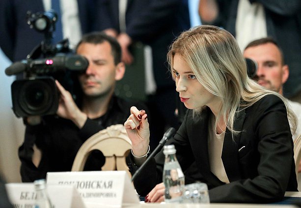 Deputy Chairwoman of the Committee on Security and Corruption Control Natalia Poklonskaia