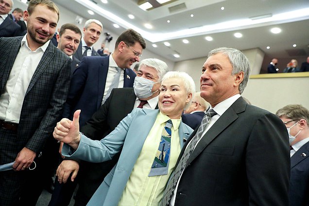 Кандидат в Председатели Государственной Думы VIII созыва Вячеслав Володин