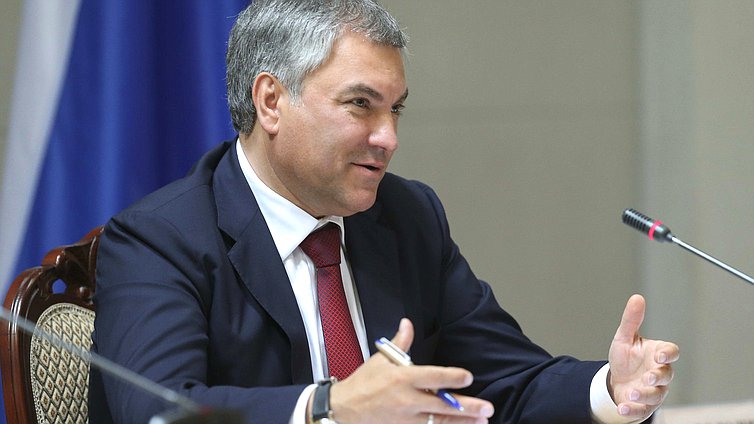 Председатель Государственной Думы Вячеслав Володин