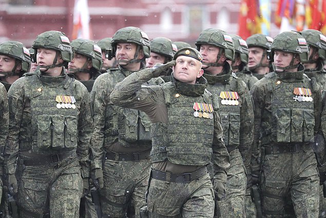 Парад в честь 79-й годовщины Победы в Великой Отечественной войне