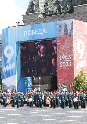 Парад в честь 78-й годовщины Победы в Великой Отечественной войне