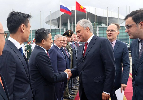 The end of the official visit of Chairman of the State Duma Vyacheslav Volodin to the Socialist Republic of Vietnam