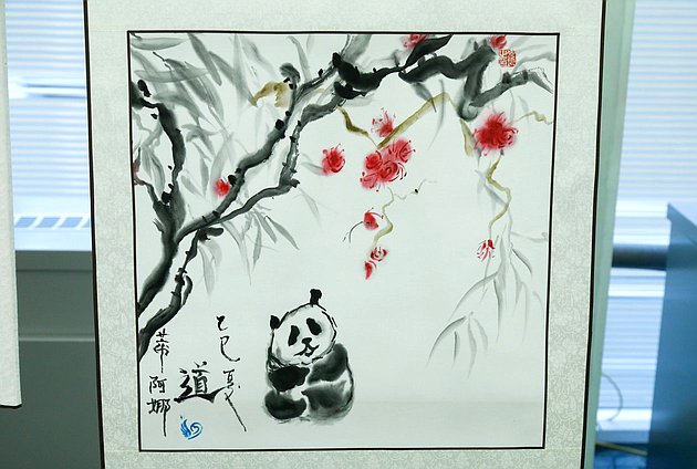 Церемония открытия выставки «Услышать мир сквозь тишину»