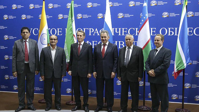 Участие Председателя Государственной Думы  Федерального Собрания Российской Федерации,  Председателя Российского исторического общества С.Е.Нарышкина  в церемонии открытия II фестиваля Русского географического общества. 
