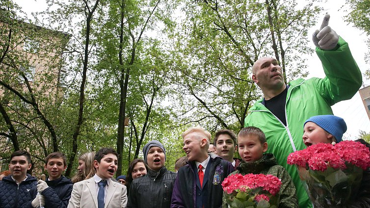 Член Комитета по экологии и охране окружающей среды Николай Валуев. Автор фото: Марат Абулхатин/Фотослужба Государственной Думы