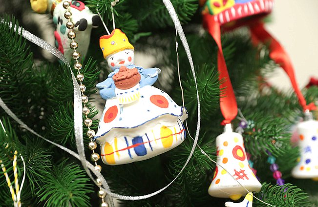 Фестиваль новогодних игрушек в Государственной Думе