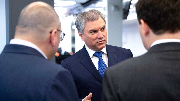 Председатель Государственной Думы Вячеслав Володин. Сергей Бобылев/ТАСС