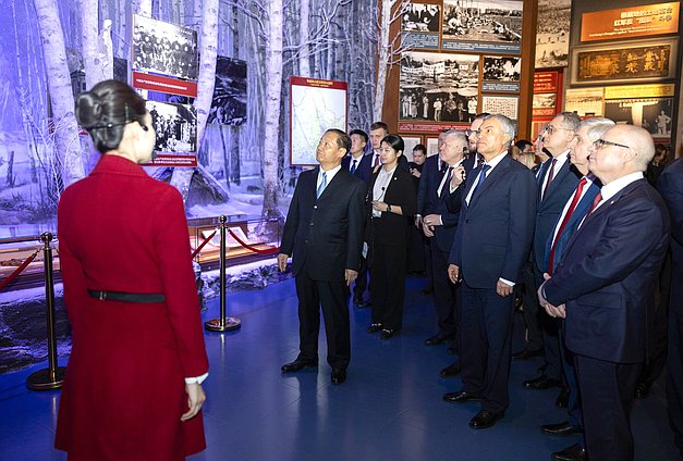 Chairman of the State Duma Vyacheslav Volodin visited the Museum of the Chinese Communist Party