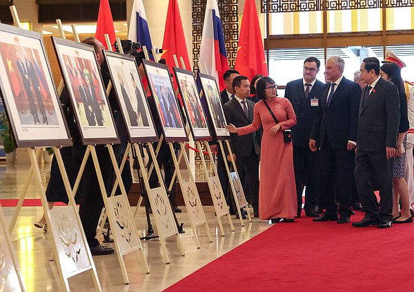 Meeting of Chairman of the State Duma Vyacheslav Volodin and Chairman of the National Assembly of the Socialist Republic of Vietnam Trần Thanh Mẫn
