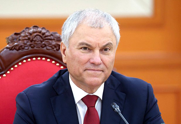 Chairman of the State Duma Vyacheslav Volodin
