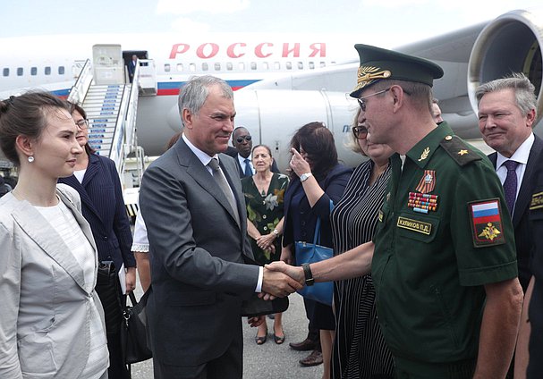 Chairman of the State Duma Vyacheslav Volodin