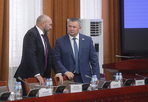 Member of the Committee on Youth Policy Vyacheslav Damdintsurunov. First meeting of the Commission on Cooperation between the Federal Assembly of the Russian Federation and the State Great Khural of Mongolia