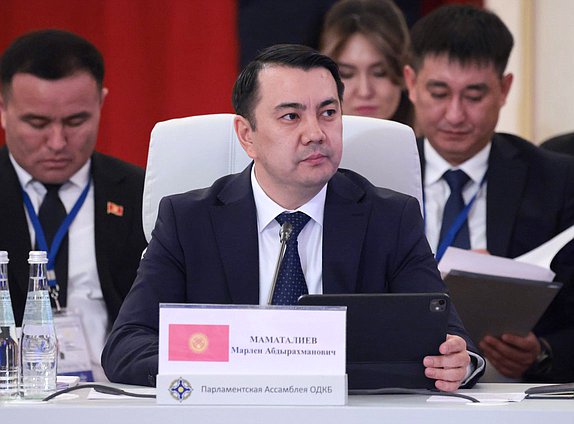 Председатель Жогорку Кенеша Киргизской Республики Марлен Маматалиев