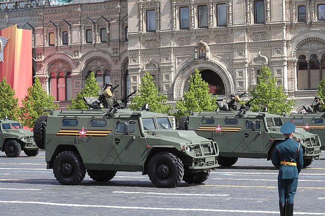 Парад в честь 78-й годовщины Победы в Великой Отечественной войне