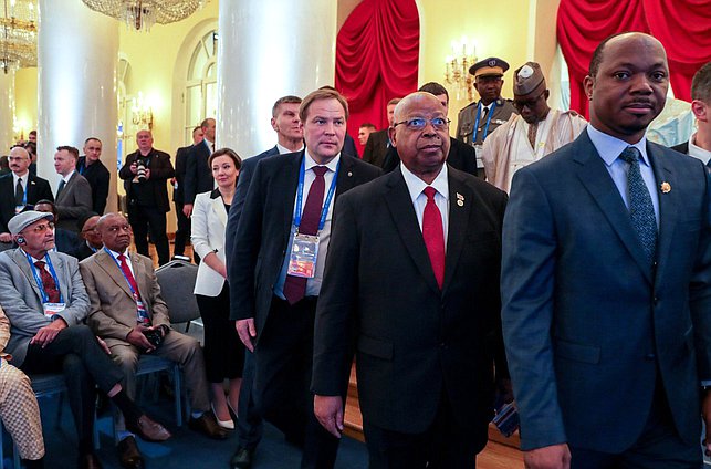 Plenary session of the Second International Parliamentary Conference “Russia-Africa”