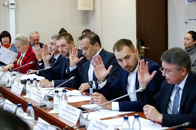 Заседание Комитета по физической культуре и спорту