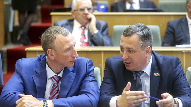 Заседание 54-й сессии Парламентского Собрания Союза Беларуси и России