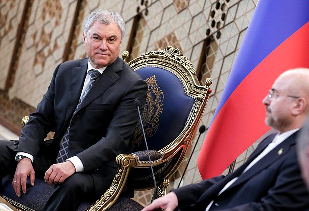 Chairman of the State Duma Vyacheslav Volodin