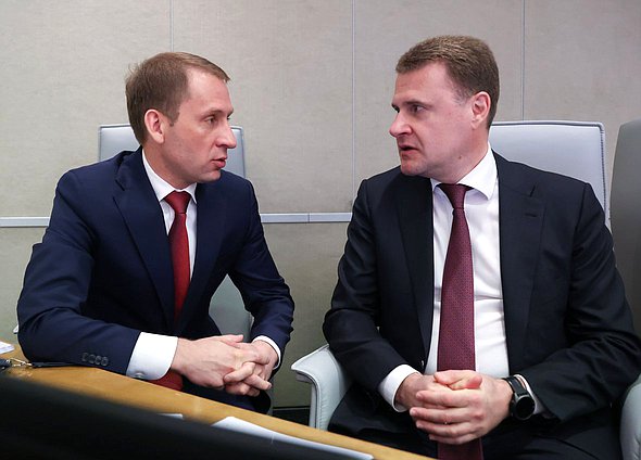Министр природных ресурсов и экологии РФ Александр Козлов и Министр по развитию Дальнего Востока и Арктики Алексей Чекунков