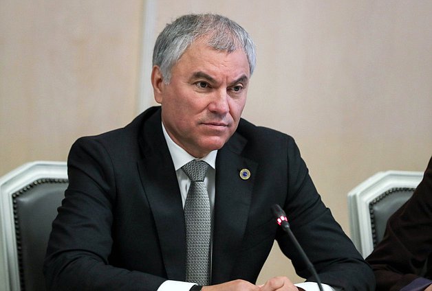 Chairman of the State Duma Vyacheslav Volodin