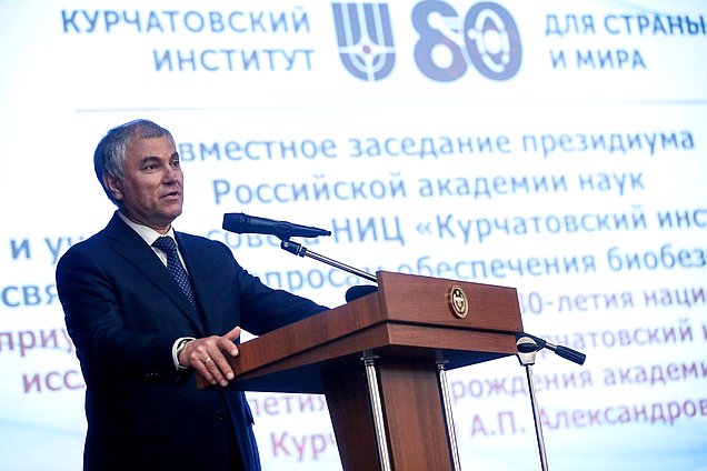 Председатель Государственной Думы Вячеслав Володин