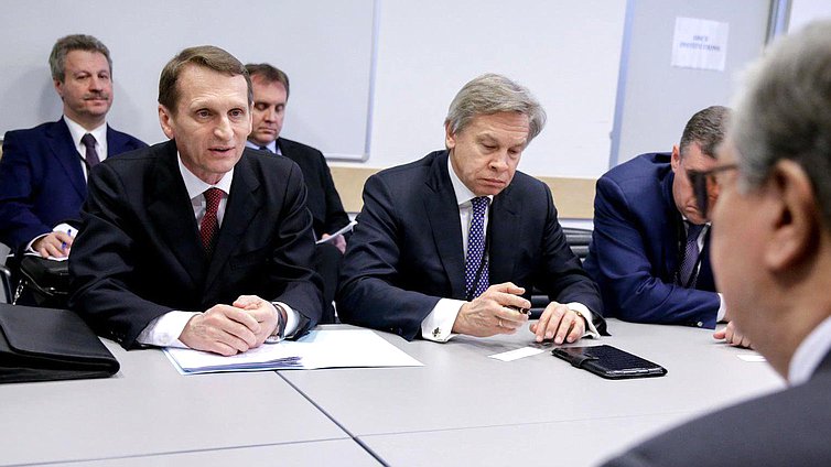 Рабочий визит Председателя Государственной Думы 
Федерального Собрания Российской Федерации С.Е.Нарышкина 
в Австрийскую Республику. Встреча с Председателем Сената Парламента Республики Казахстан Касым-Жомартом Кемелевичем Токаевым 