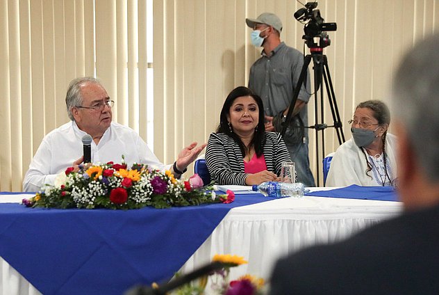 President of the National Assembly of the Republic of Nicaragua Gustavo Porras Cortés