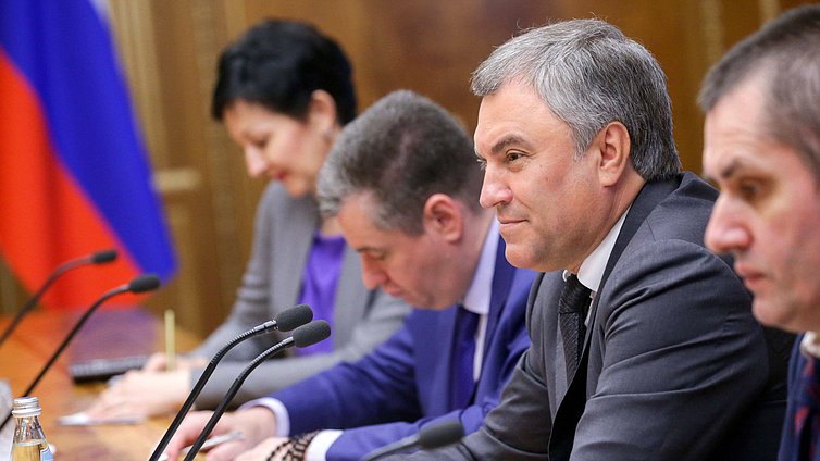 Председатель Государственной Думы Вячеслав Володин