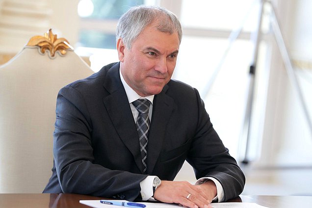 Председатель Государственной Думы Вячеслав Володин