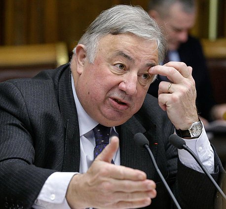 Встреча Председателя Государственной Думы Федерального Собрания Российской Федерации С.Е. Нарышкина с Председателем Сената Французской Республики Ж. Ларше.