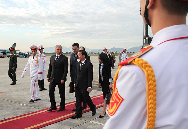 Official visit of Chairman of the State Duma Vyacheslav Volodin to the Socialist Republic of Vietnam