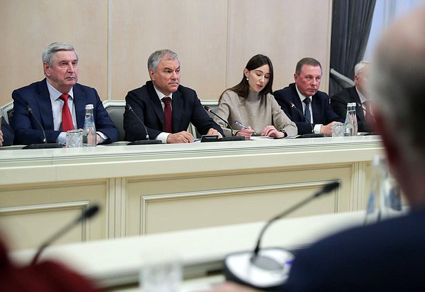 Chairman of the State Duma Vyacheslav Volodin