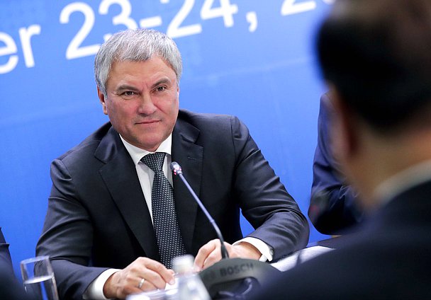 Chairman of the State Duma Viacheslav Volodin