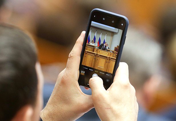 Заседание Совета законодателей РФ