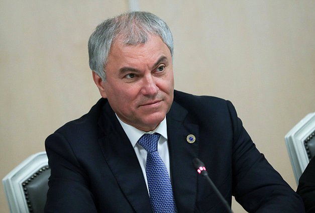 Chairman of the State Duma Vyacheslav Volodin