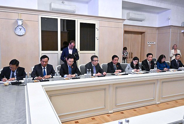 Meeting of First Deputy Chairman of the State Duma Ivan Melnikov and Deputy Chairman of the National Assembly of the Socialist Republic of Vietnam Lê Minh Hoan