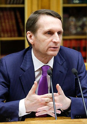 Встреча Председателя Государственной Думы  

Федерального Собрания Российской Федерации С.Е.Нарышкина  

c Министром иностранных дел Арабской Республики Египет С.Шукри. 
