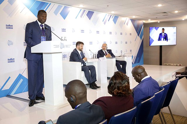 Sections and round tables of the Russia-Africa Parliamentary conference at the 2nd International Forum “Development of Parliamentarism”